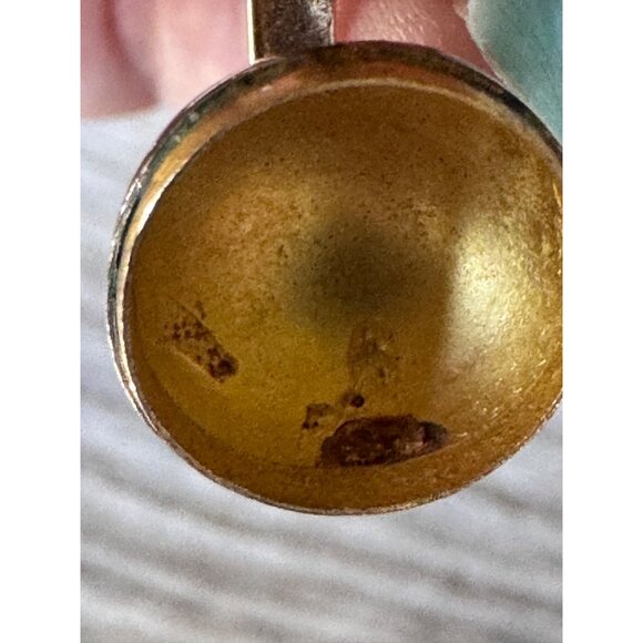 Sterling Silver Spinner Globe Orb Locket Pendant  Poison Perfume Ball  Rotating - Picture 6 of 7